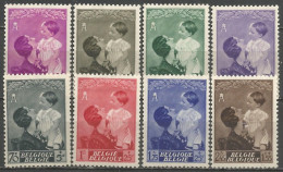 Belgique - Prince Baudouin Et Reine Astrid - N°447à454 * - Unused Stamps