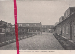 Buiksloterham Bij Amsterdam - Noodwoningen - Orig. Knipsel Coupure Tijdschrift Magazine - WO 1914 / 1918 - Non Classificati