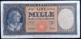 Repubblica Italiana - 1000 Lire Italia (Medusa) - 2000 Liras