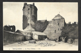 BRICQUEBEC   " Le Vieux Château "    1910 - Bricquebec