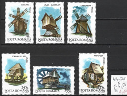 ROUMANIE 4140 à 45 * Côte 4.50 € - Unused Stamps