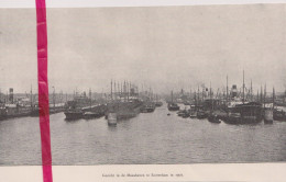 Rotterdam - Maashaven In 1907 - Orig. Knipsel Coupure Tijdschrift Magazine - Non Classificati