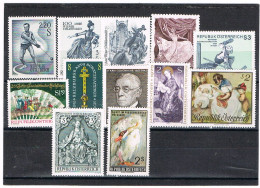 OOSTENRIJK: LOTJE ZEGELS POSTFRIS-MNH - Collezioni