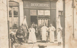 Carte Photo - Commerce - Boucherie - Winkels