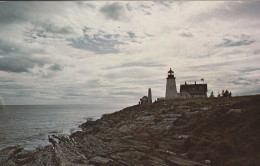 Pemaquid Light View From The Northeast Atlantic Océan On Left Looking Toward Casco Bay - Other & Unclassified