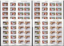 B0403 Imperf,Perf 2007 Guinea Formula 1 F1 Champion Kimi Raikkonen !!! 20Set Mnh - Cars