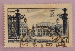FRANCE YT 822 CACHET ROND  "NANCY"  ANNÉE 1948 - Used Stamps