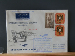 106/794  DOC. LUFTHANSA 1956  STAMPS BERLIN - Posta Aerea