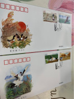 China Stamp FDC 2005 National Nature Reserve Birds Duck - Cartas & Documentos