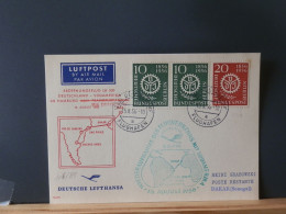 106/795  DOC. LUFTHANSA 1956  STAMPS BERLIN - Posta Aerea