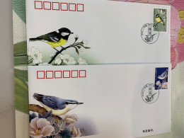 China Stamp FDC 2004 Birds - Briefe U. Dokumente