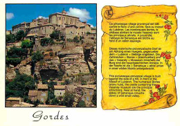 84 - Gordes - Multivues - Vue Générale Sur Le Village - CPM - Voir Scans Recto-Verso - Gordes