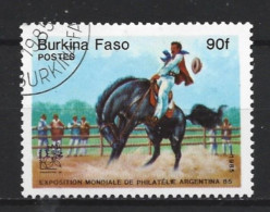 Burkina Faso 1985 Horse Y.T. 661 (0) - Burkina Faso (1984-...)