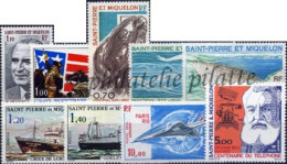 Saint-Pierre & Miquelon Année Complète 1976 - Komplette Jahrgänge
