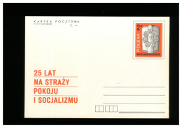 POLONIA POLSKA -  Cartolina Intero Postale - SOCJALIZMU - Interi Postali