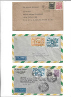 BRAZIL BRASIL - POSTAL HISTORY LOT - AIRMAIL - Sonstige & Ohne Zuordnung