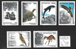 ROUMANIE 4348 à 53 Oblitérés Côte 2.20 € - Used Stamps