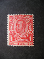 GREAT BRITAIN King George V Wmk.32 1912 MH - Nuevos