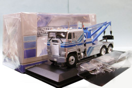 Greenlight - Camion FREIGHTLINER FLA 9664 1984 Dépanneuse Gris Métallisé Réf. 86632 Neuf NBO 1/43 - Autres & Non Classés