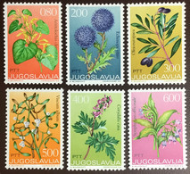 Yugoslavia 1973 Medicinal Plants MNH - Medicinal Plants