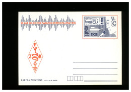 POLONIA POLSKA -  Cartolina Intero Postale - ZWIAZKU KROTKOFALOWCOW -  RADIO  TRASMITTENTE  RADIOAMATORE - Stamped Stationery