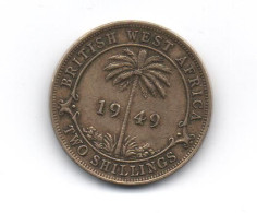 British West Africa - 1949 - 2 Schillings -  Cat World  KM=29   Bon état - Colonie