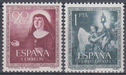 ESPAÑA 1952 Nº 1116/1117 NUEVO - Nuevos