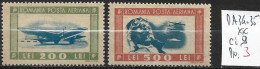 ROUMANIE PA 34-35 ** Côte 9 € - Unused Stamps