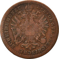 Monnaie, Autriche, Franz Joseph I, Kreuzer, 1860, TB+, Cuivre, KM:2186 - Austria