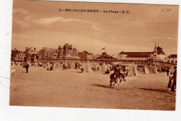 Malo Les Bains Dunkerque La Plage ( Casino , Rotonde Vitrée , âne , Avant 1920 - Malo Les Bains