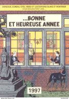 TED BENOIT : Carte Voeux Editions BLAKE ET MORTIMER En 1997 - Ansichtskarten