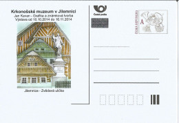 CDV C Czech Republic  Giant Mountains Museum Of Jilemnice Anniversary 2014 John Of Nepomuk Statue - Postcards