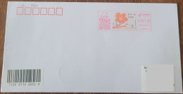 China Cover "Kapok" (Guangzhou Shuqian Road) Colored Postage Machine Stamped First Day Actual Delivery Seal - Enveloppes