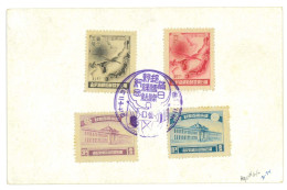 P2805 - MANCHURIA MICHEL SET NR. 67/70 IN FDC - 1932-45 Manciuria (Manciukuo)