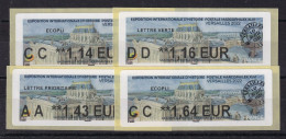 France Timbres De Distributeurs N°1276 - Ensemble De 4 Valeurs - Neuf ** Sans Charnière - TB - 2010-... Geïllustreerde Frankeervignetten