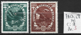 ROUMANIE PA 57-58 ** Côte 9 € - Unused Stamps