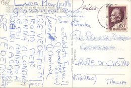 Philatelic Postcard With Stamps Sent From SOCIALIST FEDERAL REPUBLIC OF YUGOSLAVIA To ITALY - Briefe U. Dokumente