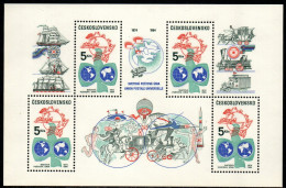 Tschechoslowakei  CSSR 1984 - Mi.Nr. Block 58 - Postfrisch MNH - Blocks & Sheetlets