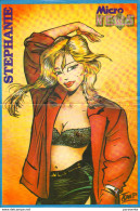 DEBOER JAAP : Poster Magazine Micronews 1990 - Otros & Sin Clasificación