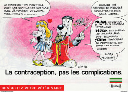 GOTLIB : Depliant Publicité INTERVET Pour La Contraception - Other & Unclassified