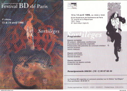 WENDLING : Flyer Salon PARIS 1996 - Otros & Sin Clasificación