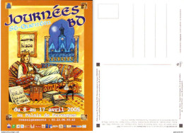 FERRANDEZ : Carte Postale Salon Bd SAINT QUENTIN 2005 - Postkaarten