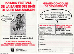 BLANC-DUMONT : Flyer Salon MAISON LAFFITE 1985 - Autres & Non Classés