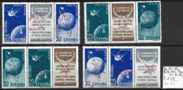 ROUMANIE PA 75-78 , 83-86 , 76a-79a , 83a- 86a ** Côte 138 € - Unused Stamps