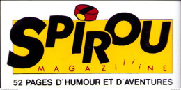 Autocollant SPIROU Magazine - Zelfklevers
