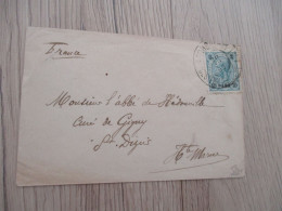 Lettre Levant Autrichien  Avec TP Autrichien Surchargé 10 Para 1897 - Oostenrijkse Levant