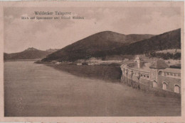 86358 - Waldeck - Waldecker Talsperre, Blick Auf Sperrmauer - Ca. 1935 - Waldeck