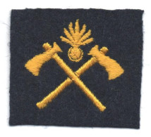 INSIGNE TISSUS BREVET SPECIALISTE PONTONNIER GENIE CHASSEURS PIED ALPINS BCA BCP GUERRE 1914 1918 ??? - Armée De Terre