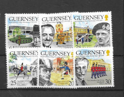 1999 MNH Guernsey Mi 813-18 Postfris** - Guernesey