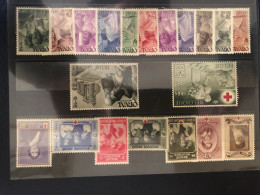 Belgique 1939-1941 Croix-Rouge + Quatrième Orval MNH** - Ongebruikt